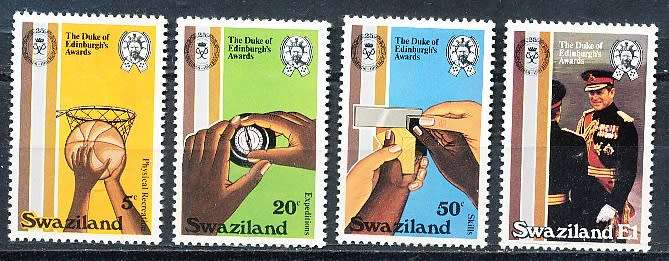 SWAZILAND   1981   -   Duke of Edinburgh   FULL  SET  -    FINE   MINT