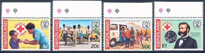 SWAZILAND   1982   -   Red Cross  FULL  SET  -  FINE  MINT