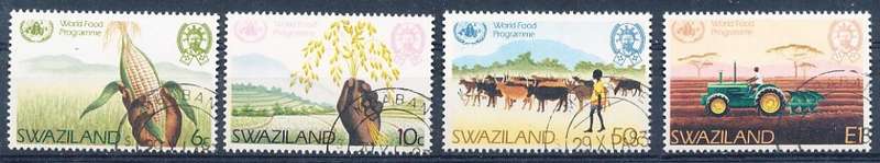 SWAZILAND   1983   - Nutrition Program  FULL  SET  -    FINE  CTO USED
