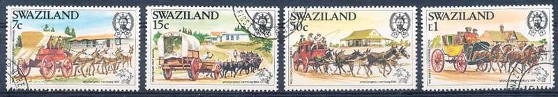 SWAZILAND   1984   - UPU Congress  FULL  SET  -    FINE  CTO USED