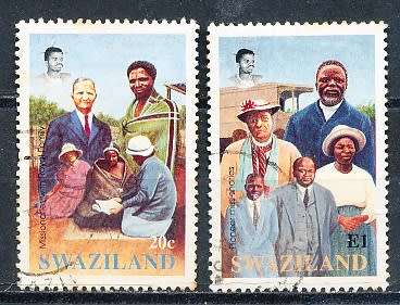 SWAZILAND   1992   -   Evangelical Alliance Missions    FULL  SET -    FINE  USED