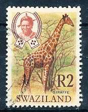 SWAZILAND   1969   -   Native Wild Animals  R2  -  FINE USED