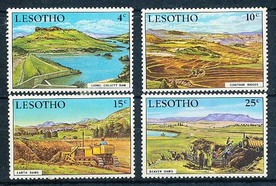 LESOTHO  1971 -    Environmental Protection   FULL  SET     -    FINE MINT