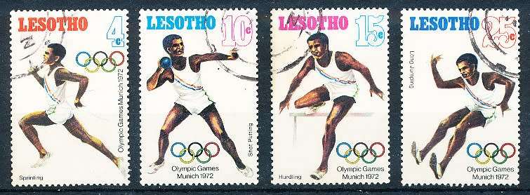 LESOTHO  1972 -     Olympic Games - Munich   -  FINE USED