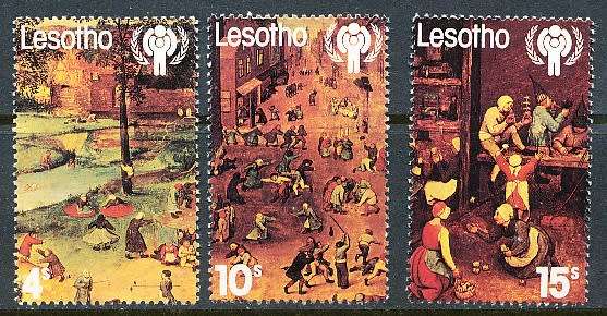 LESOTHO  1979 -   Year of the Child  FULL SET   -   FINE  MINT