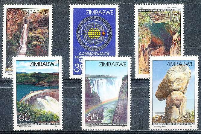 ZIMBABWE 1991  -   Government Meeting   FULL  SET    -  FINE  MINT
