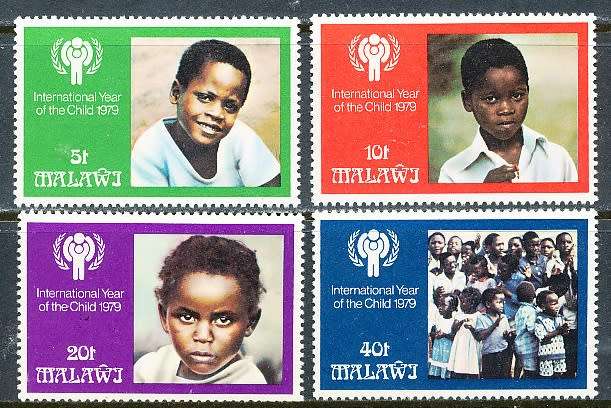 MALAWI  1979 -    International Year of the Child   FULL SET   -  FINE  MINT