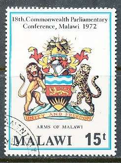 MALAWI  1972 -  Commonwealth Parliamentary Conference   SINGLE ISSUE    -    FINE USED