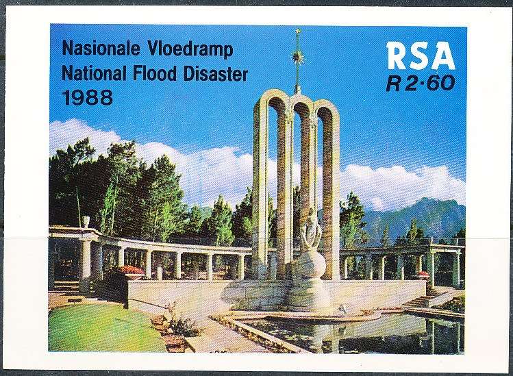 RSA   -  1987  -  Flood Disaster  COMPLETE  BOOKLET  - FINE  MINT