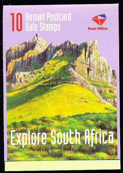 RSA   -  1998  -     EXPLORE WESTERN CAPE    COMPLETE  BOOKLET   -   FINE  MINT