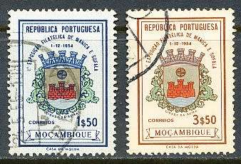 MOZAMBIQUE   - 1955  -  Exhibition, Manica and Sofala  FULL  SET   -   FINE USED