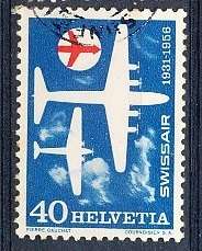 SWITZERLAND  1955 -    Events   TOP VALUE   - FINE  USED