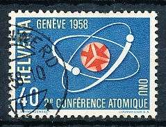SWITZERLAND  1958 -  Atomic Conference in Geneva   - FINE  USED