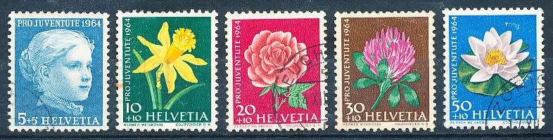 SWITZERLAND  1964 -   Pro Juventute   SET   - FINE  USED