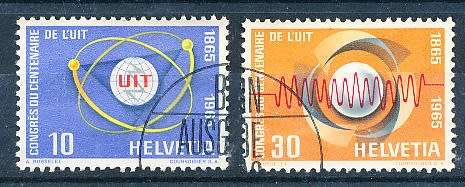 SWITZERLAND  1965  -   I.T.U. Congress SET  - FINE  USED