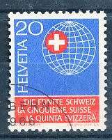 SWITZERLAND  1966 -   Fifth Switzerland Year   - FINE  USED