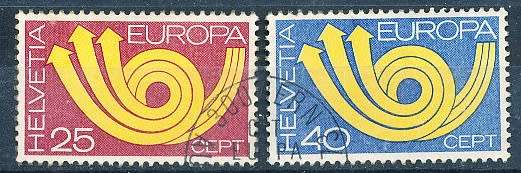 SWITZERLAND  1973 -   EUROPA Stamps   SET   - FINE USED