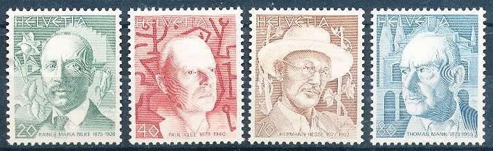 SWITZERLAND  1979 -    Portraits   SET   - FINE  MINT