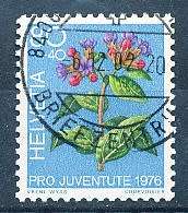 SWITZERLAND  1976 -   Pro Juventute -  TOP VALUE    - FINE  USED