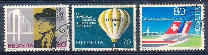 SWITZERLAND  1979 -    Events  PART  SET   - FINE  USED