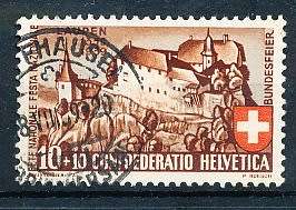 SWITZERLAND  1939 - Pro Patria -  Battle of Laupen    - FINE  USED