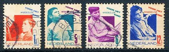 NETHERLANDS  1931  -  Child Care  FULL SET   -  FINE   USED