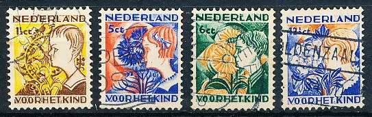 NETHERLANDS  1932  -  Child Care  FULL SET   -  FINE   USED