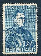 NETHERLANDS  1933  -  King William I of the Netherlands  TOP VALUE   -  FINE   USED