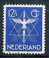 NETHERLANDS  1933  -  World Peace  -  FINE   USED