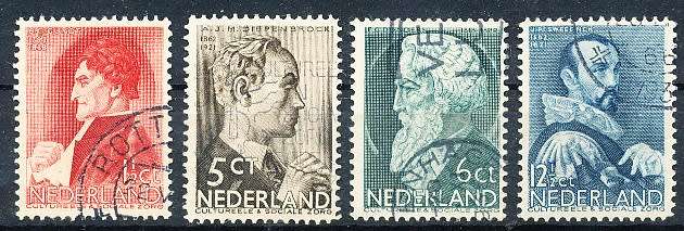 NETHERLANDS  1935  -   The 21st - Child Care  FULL  SET   -  FINE   USED