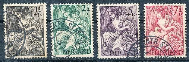 NETHERLANDS  1946  -    National Help   PART  SET   -   FINE USED