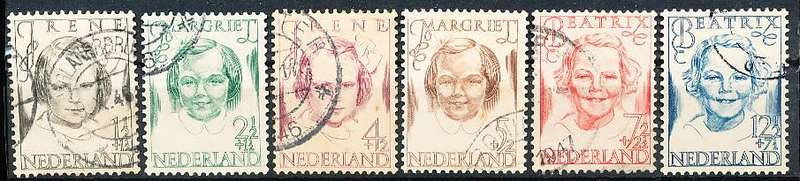 NETHERLANDS  1946  -    Child Care and Fight Against Tuberculosis   FULL  SET   -   FINE USED