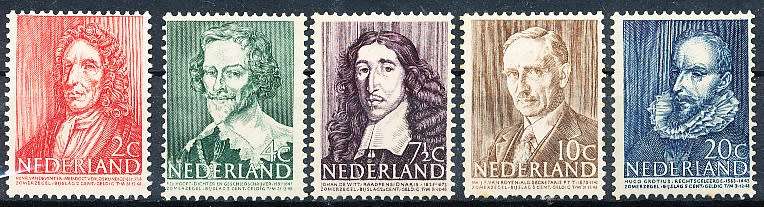 NETHERLANDS  1947  -   Charity Stamps FULL  SET   -  MINT