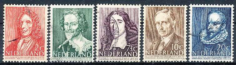 NETHERLANDS  1947  -   Charity Stamps FULL  SET   -  FINE  USED