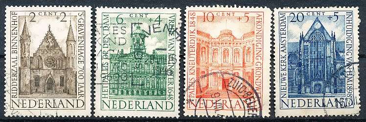 NETHERLANDS  1948  -   Charity Stamps FULL  SET   -  FINE USED
