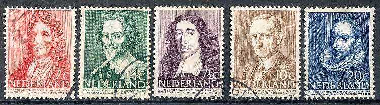 NETHERLANDS  1947  -   Charity Stamps FULL  SET   -  FINE  USED