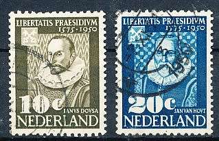 NETHERLANDS  1950  -   University in Leiden FULL  SET   -  FINE USED