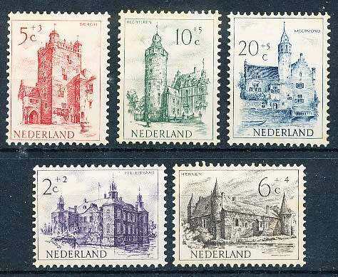 NETHERLANDS  1951  -    Charity Stamps   FULL  SET   -   MINT