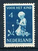 NETHERLANDS  1940  -   Child Care  4c  -   FINE MINT