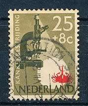 NETHERLANDS  1955  -  Fight Against Cancer  TOP VALUE    - FINE USED