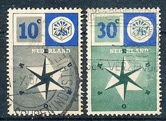 NETHERLANDS  1957  -   EUROPA Stamps  FULL  SET   - FINE USED