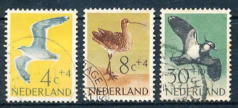 NETHERLANDS  1961  -  Charity Stamps  PART  SET   - FINE USED
