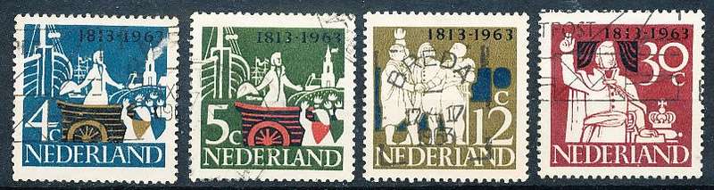 NETHERLANDS  1963  -   Anniversary of The Independence  FULL   SET   - FINE USED