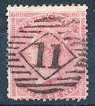GB -  1857   -  Q VIC  4d  ROSE/CARMINE     -  USED  - R3500+
