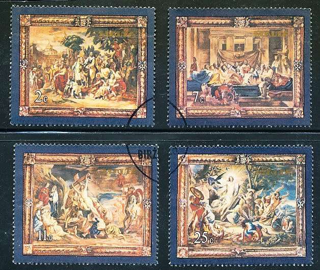 MALTA 1978  -   Tapestry   FULL SET    -  FINE  USED