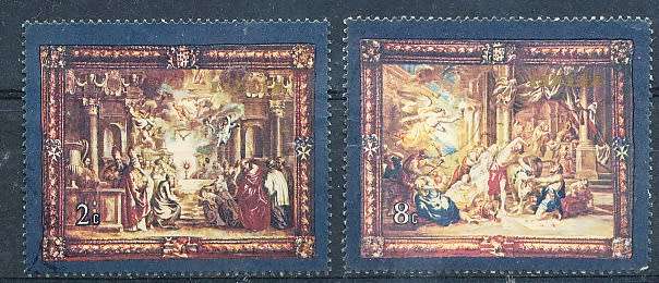 MALTA 1980  -   Tapestry  -  FULL SET    -  FINE  USED
