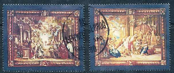 MALTA 1980  -   Tapestry  -  FULL SET    -  FINE  USED