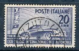 ITALY  1950   -   Auto Show - Turin,   SINGLE ISSUE      -  FINE USED