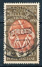 ITALY  1950   -  Academy of Fine Arts, Venice  SINGLE ISSUE      -  FINE USED