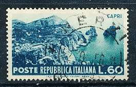 ITALY  1953   -   Tourist Publicity    TOP VALUE    -  FINE USED